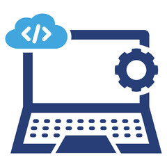 Poster - Software Two Color Icon