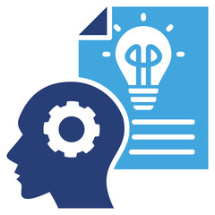 Poster - Concept Two Color Icon