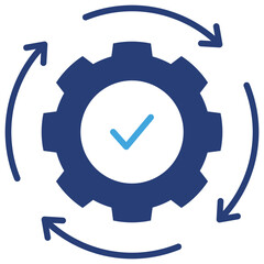 Poster - Consistency Two Color Icon