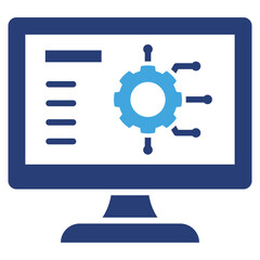 Poster - Operations Two Color Icon
