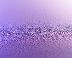 Poster - Abstract Background with Light Purple Gradient and Water Droplets on Smooth Surface, Creating Soft and Ethereal Atmosphere for Design Use