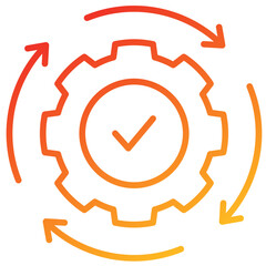 Poster - Consistency Line Gradient Icon