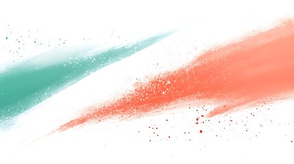 Poster - Pastel streaks of color creates a vibrant, dynamic abstract pattern
