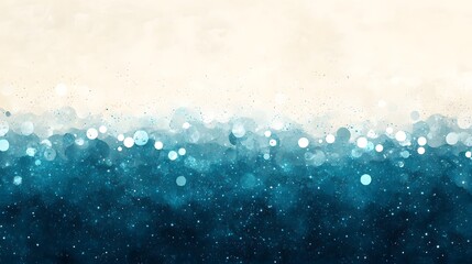 Poster - Soft Blue and White Bokeh Background with Gentle Texture and Depth