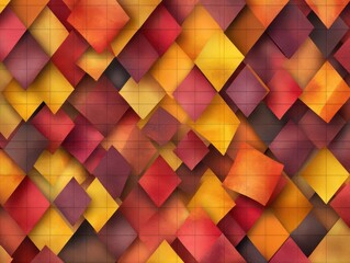 Poster - Vibrant Mosaic of Colorful Squares Creating a Dynamic and Lively Background Evoking Joy and Creativity in a Contemporary Design Aesthetic