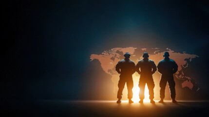 Poster - Military Intelligence Hub Illustration