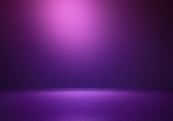 Poster - Vibrant Purple Gradient Background with Soft Glow for Abstract Designs and Creative Projects