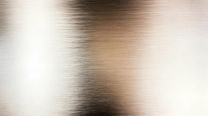 Poster - Abstract Background - Brushed Metal Texture, Silver, Gradient, Light, Reflection, Polished, Steel, Surface, Modern