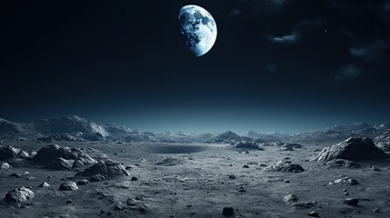 moon surface environment
