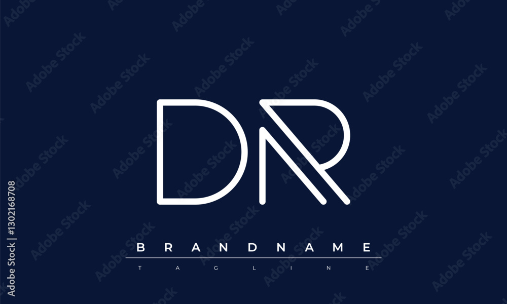 D, R logo design. DR creative Monogram Logo. This logo design is the ...