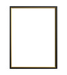© PixMarket - Vertical thin black frame isolated on transparent background