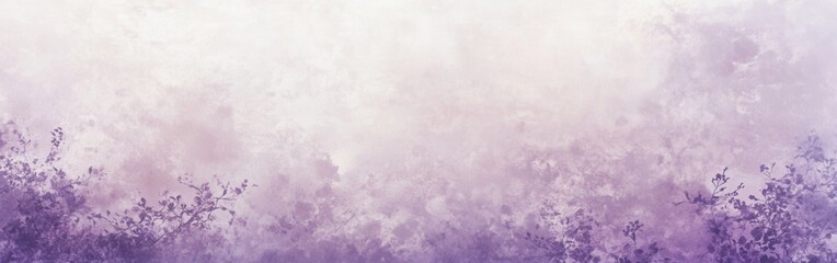 Aufkleber - Abstract pattern showcasing muted lavender tones with soft gradients and delicate floral elements in a serene composition