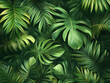 © Abdul - Lush green palm leaf close-up showcasing natural tropical texture