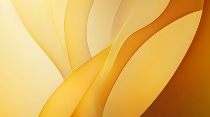 Poster - abstract golden waves gradient background for presentation, banner, flyer, poster, website, card. ve