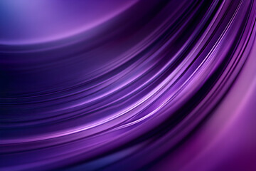 Poster - abstract purple wave background with a flowing feel creates a sense of movement and depth, perfect f