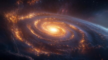 Wall Mural - 宇宙の旅、銀河、アンドロメダ星雲