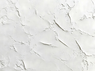Poster - monochromatic texture of dried plaster, an abstract composition with neutral tones and distinct surf