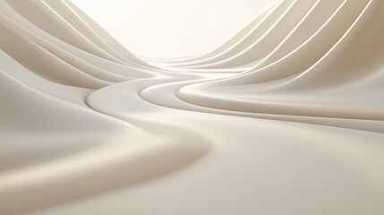 Poster - A gentle, soft light gradient gradually fading from one side to another, creating a smooth transition with plenty of negative space.