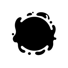 Aufkleber - Ink blot Design: A modern abstract art form. Perfect for using a graphic resource, it has multiple usages.