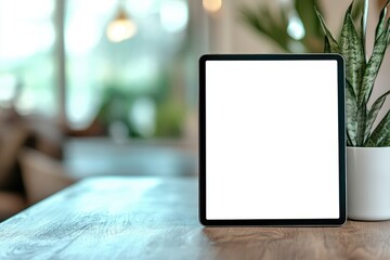 Poster - Premium Quality Visual of Design Space Mockup Digital Tablet