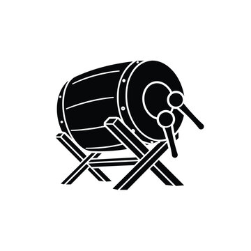 ramadhan icon. ramadhan eid prayer drum vector. islamic and elegant impression. for greeting design and template. Solid design style