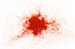 © Royal pixels - Pile of red paprika powder isolated on white background, clipping