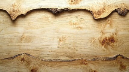 Poster - Beautiful close-up of textured wood surface showcasing natural patterns and grains