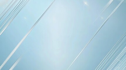 Poster - Light Blue Abstract Background with Subtle Textures and Lines