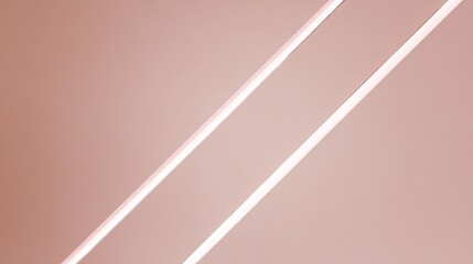 Poster - Abstract Light Lines on a Soft Pink Background for Modern Design