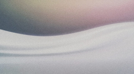 Aufkleber - Soft pastel gradient waves with smooth texture and gentle curves for abstract backgrounds and designs with a grainy gradient abstract noise texture Background banner wallpaper backdrop