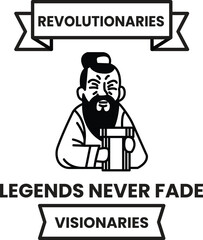 Wall Mural - a man with a beard holding a book