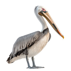 pelican isolated on transparent background, png