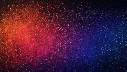 purple orange black dark blue grainy gradient background, noise texture modern abstract header poste
