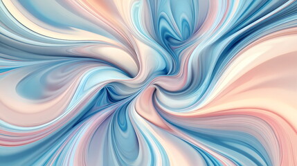 Fototapete - Swirling pastel colors creating abstract vortex background