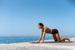 © sutulastock - Morning Workout Routine by the Sea
