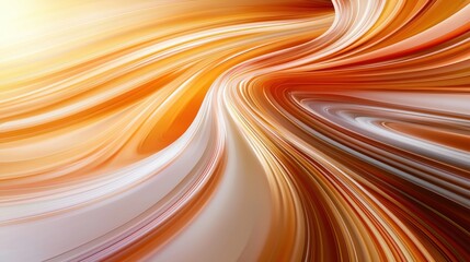 Poster - Inner peace radiating in a swirl of warm natural colors.