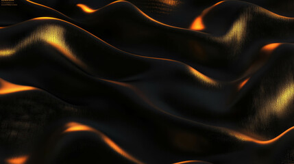 Poster - Abstract wavy background with a textured podium for modern design