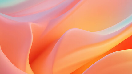 Poster - Abstract textured sand dunes with colorful waves for creative design