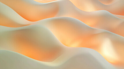 Poster - Abstract textured sand dunes in warm tones for creative design