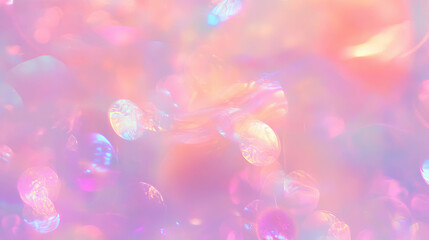 Fototapete - Dreamy abstract background with soft bokeh lights for creative designs
