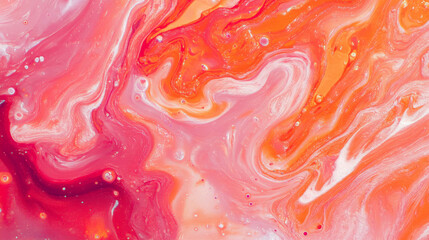 Poster - Vibrant abstract background with bubbling lava textures for creative design