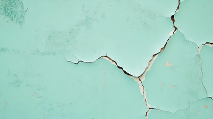 Poster - Weathered abstract background with cracked paint textures for creative design