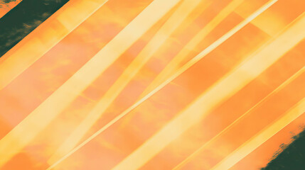 Poster - Vibrant abstract background with geometric lines in warm tones for digital design