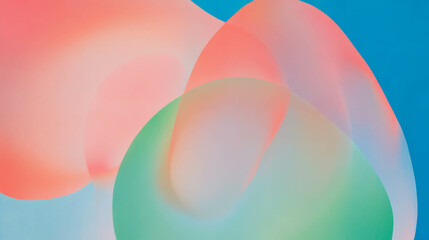 Poster - Vibrant abstract background with interconnected geometric patterns for design