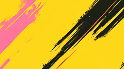 Poster - Vibrant abstract background with sharp lines and bold contrasts for modern design