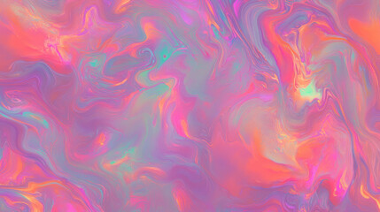 Poster - Vibrant abstract background with swirling colorful clouds for digital designs