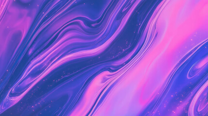 Poster - Cosmic dreams: swirling galaxy patterns in abstract harmony