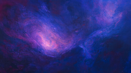 Poster - Cosmic abstract background with swirling galaxy patterns for design projects