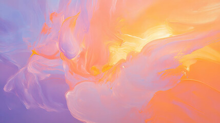 Aufkleber - Vibrant abstract background with swirling paint for creative design