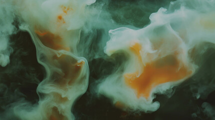 Aufkleber - Mystical abstract background with swirling smoke in dark tones